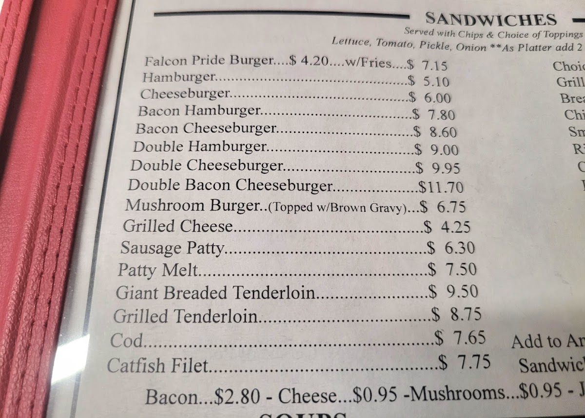 Covered Bridge Restaurant Menu - Image 6